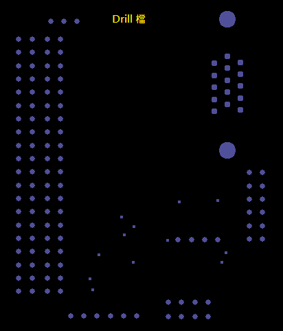 產(chǎn)生Drill File及 Map File 的Gerber 檔案，此會(huì)產(chǎn)生描述此PCB所用到的鉆孔的孔徑尺寸及鉆孔的座標(biāo)資訊。